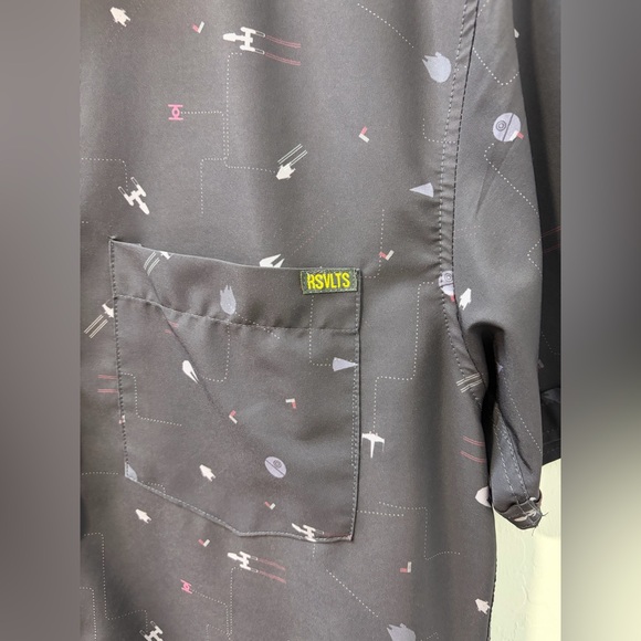 RVLTS X Star Wars Shirt Kunuflex Stay On Target Classic Collection - Mens Medium - Picture 2 of 5